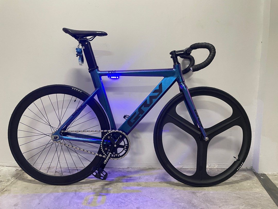 Blue fixie best sale