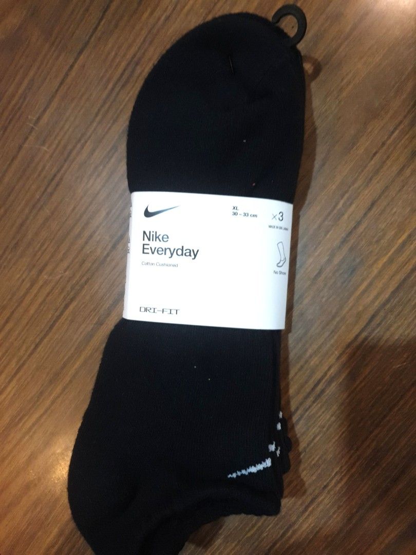 Nike Everyday Men No Show Socks XL Men s Fashion Watches Accessories Socks on Carousell