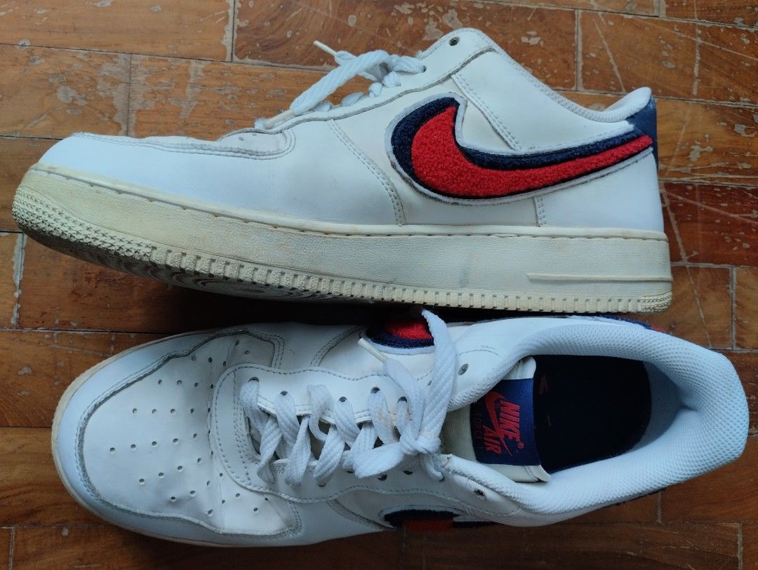 Nike Air Force 1 07 LV8 Chenille Swoosh shoes Luxury Sneakers Footwear on Carousell