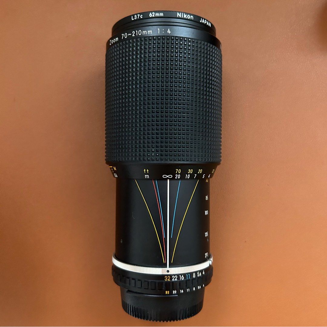 Nikon zoom lens 70-210mm 1:4 (Category: Lens & Kits) located in Manila. Submitted by pl4y_it_4g4in (Listing ID 1323963541, Image 1). Description: Used As is Not tested fungus, dust, and haze .