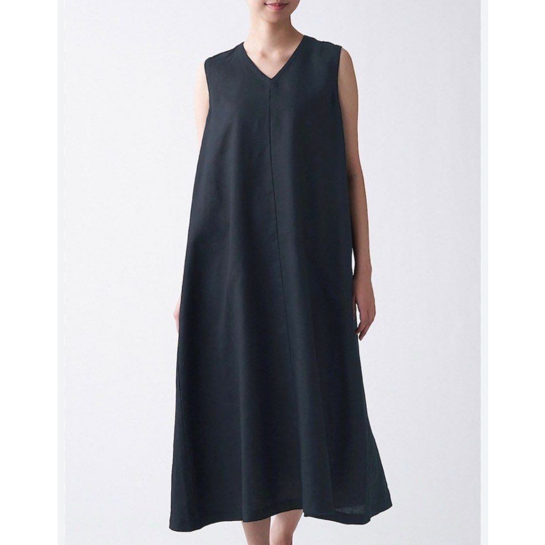 chinese dress ladies Linen Sleeveless Dress | Women's Spring Dresses