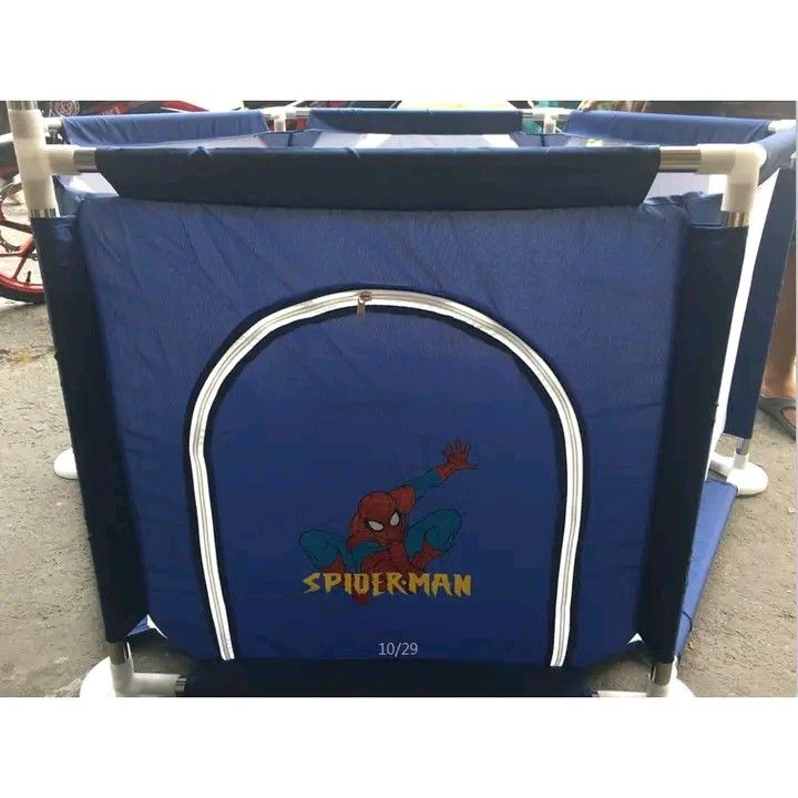 playpen with ring and 10 pcs ball (Category: Infant Playtime) located in Manila. Submitted by minidivisoria (Listing ID 1324002460, Image 2). Description: Playpen with ring and 10 pca ball 1100💸💸 😁 Baby Play Fence Playground Baby Crawling Mat Toddler Fence Toy 0-3 Year Old Children's lndoor Playground with basketball hoop spiderman(blue) hello kitty(pink) peppa pig(gray) available Code:DT-WL-SM HK PP.