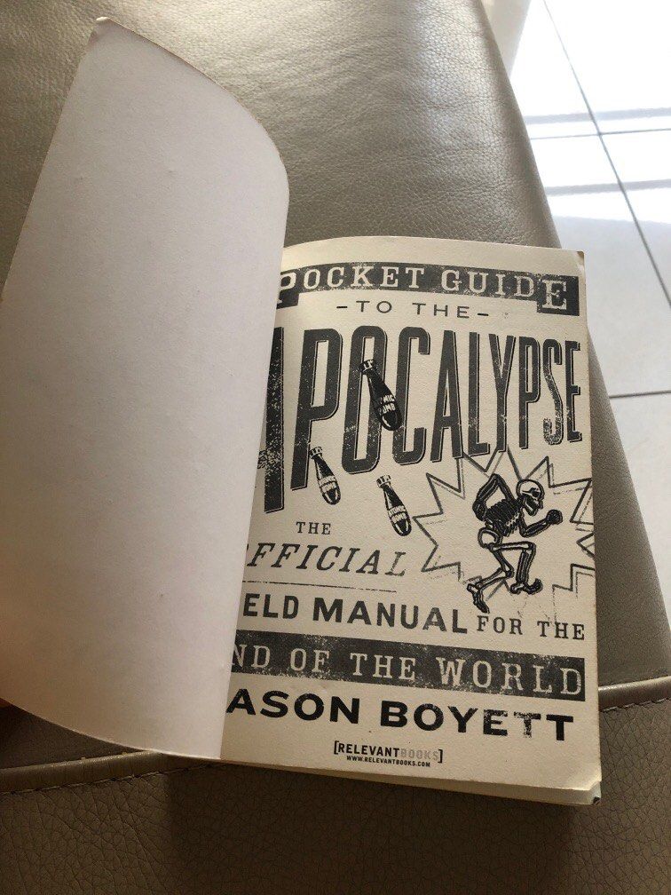 Pocket Guide to the Apocalypse -Jason Boyett, Hobbies & Toys, Books ...