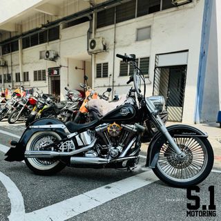 Affordable harley davidson heritage softail For Sale Motorcycles Carousell Singapore