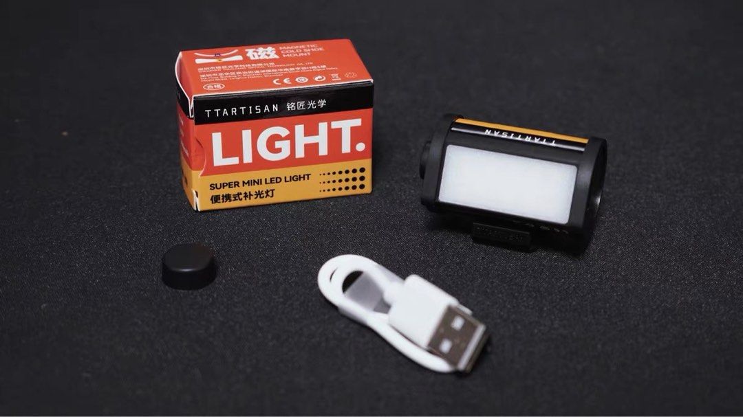 [New] TTartisan Super Mini LED Light with Magnetic Cold Shoe Mount ...