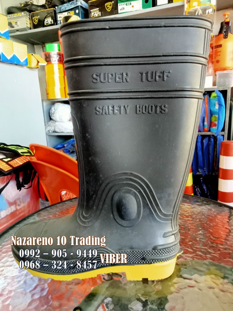 rain boots super tuff Men s Fashion Footwear Boots on Carousell