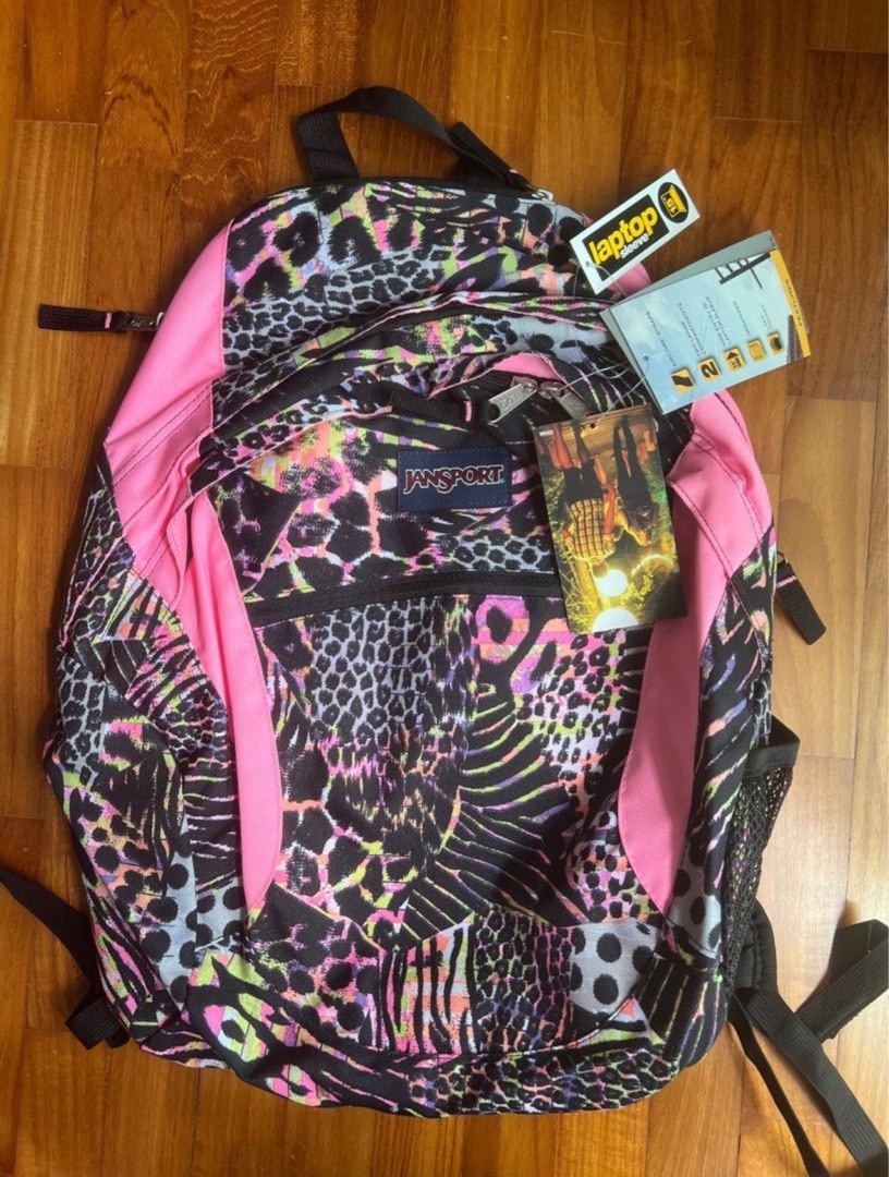 Ready stock Jansport TYG6 Wasabi backpack pink Women s Fashion Bags Wallets Backpacks on Carousell