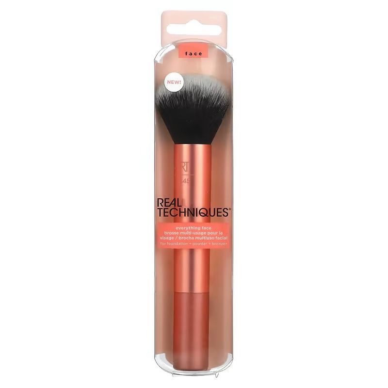 Real Techniques, Everything Face Brush, 1 Count (Category: Makeup) located in Las Pinas. Submitted by chicchateaumnl (Listing ID 1323918503, Image 1). Description: Description For Foundation + Powder + Bronzer Everything Face Brush Oversized head easily blends for a flawless, natural glow. Suggested use Use with foundation, powder + bronzer..
