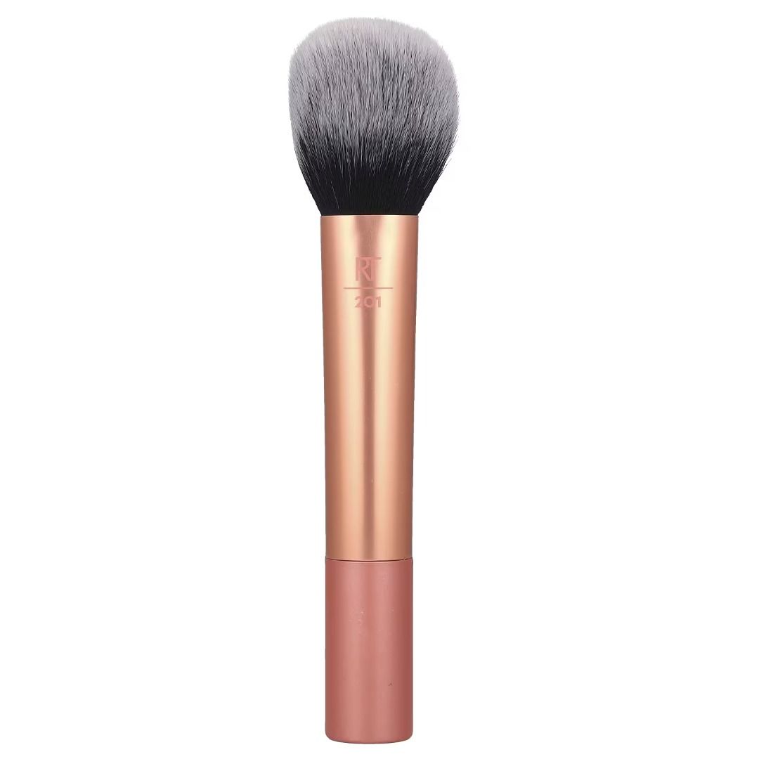 Real Techniques, Face Brush, For Powder + Bronzer, 1 Brush (Category: Makeup) located in Las Pinas. Submitted by chicchateaumnl (Listing ID 1323920456, Image 2). Description: Description Face Performs 2x Better Than Prestige♦ 100% Vegan - Cruelty Free Face RT® 201 Mattify - Smooth - Set Large, super soft head sweeps powder evenly across face for a mattified finish. ♦Based on third-party independent lab testing vs. the leading prestige cosmetics b