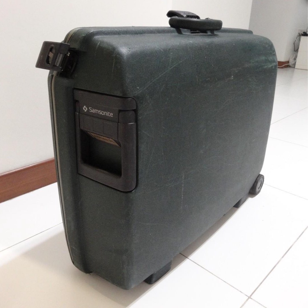 Samsonite oyster luggage Hobbies Toys Travel Luggage on Carousell