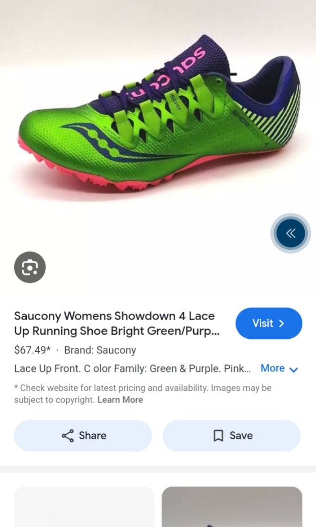 Saucony showdown 4 Women s Fashion Footwear Sneakers on Carousell