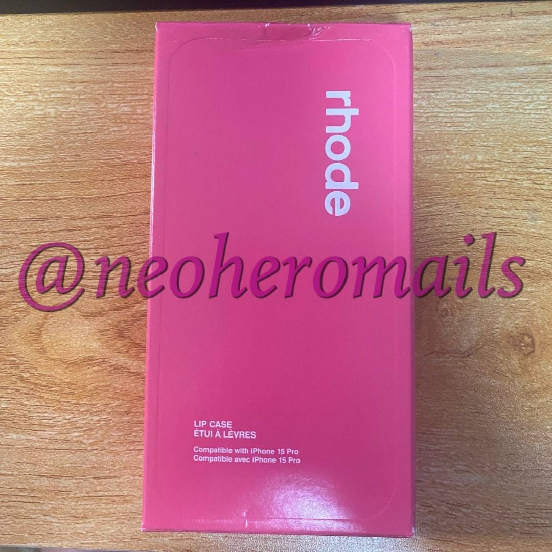 [sell / swap] Rhode Guava Spritz Summer Lip Case iphone 15 pro (Category: Makeup) located in Cainta. Submitted by neoheromails (Listing ID 1323959628, Image 1). Description: ↝ for iphone 15 pro ↝ phone case opened to check, unused ↝ can trade or swap to rhode blush: sleepy girl, freckle, toasted teddy Note: the color difference is cos the other photos were taken under warm light.