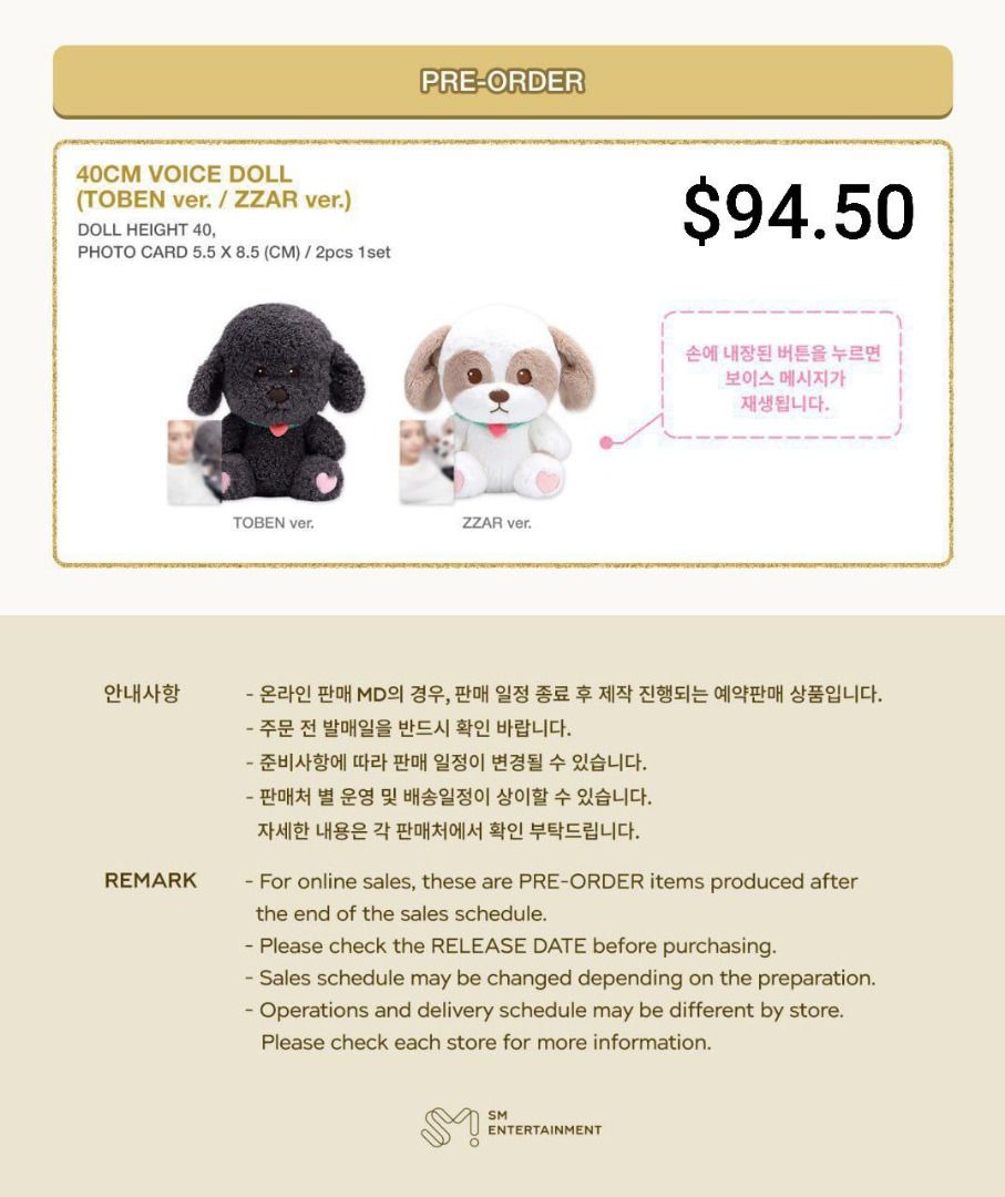 CHANYEOL 40CM DOLL 2024 LIVE TOUR _都市風景 (City-scape) 【公式通販】