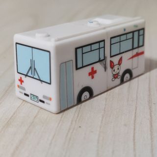 Japanese Red Cross Society Blood donation bus-shaped magnet