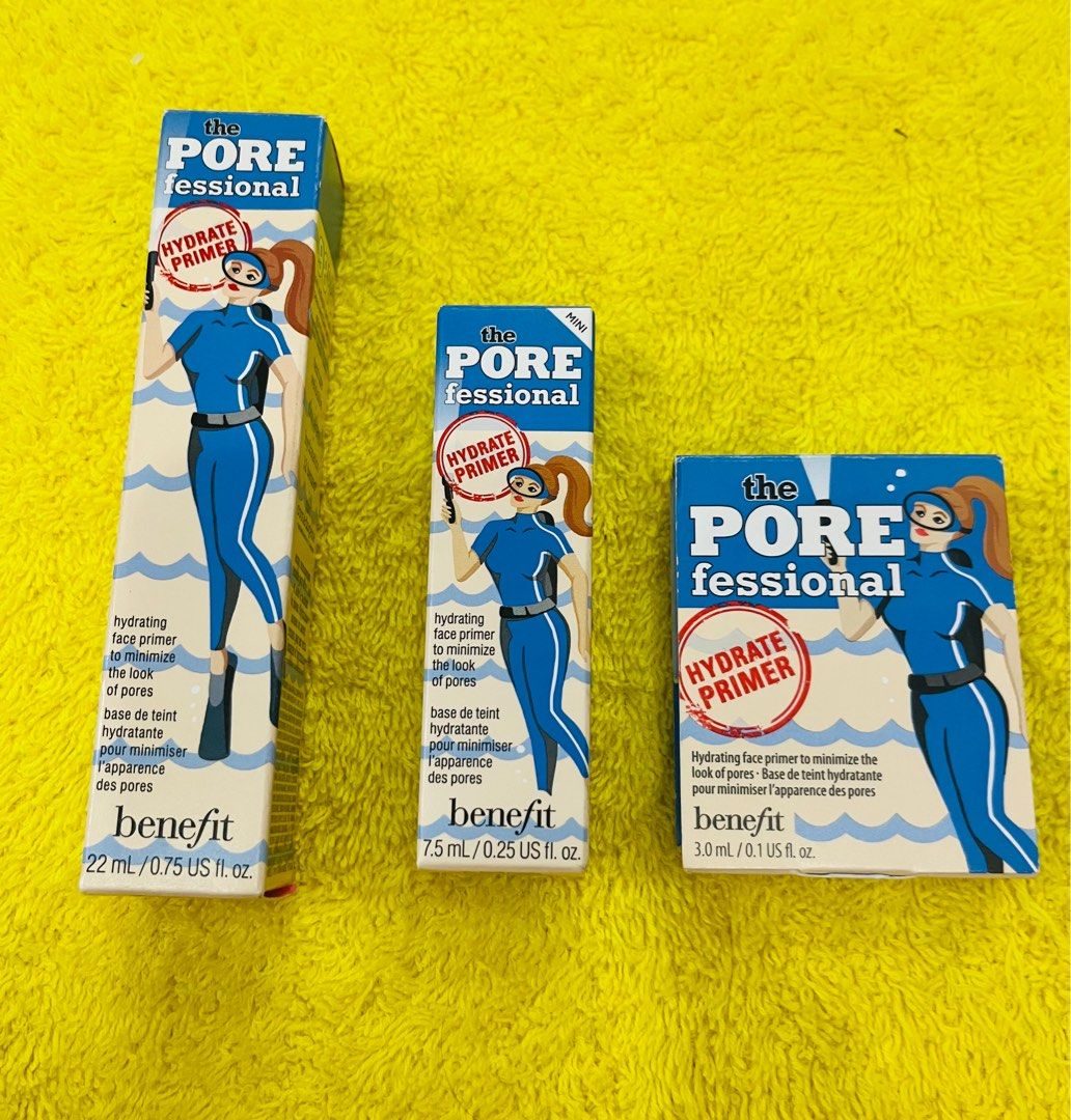 Sold per piece- Benefit Hydrating Primer (Category: Makeup) located in Manila. Submitted by luxeclassyshop (Listing ID 1323873444, Image 1). Description: Sold per piece Size Prices 22ml 1499❌sold 7.5ml 750 3ml 400 All is original from sephora usa.