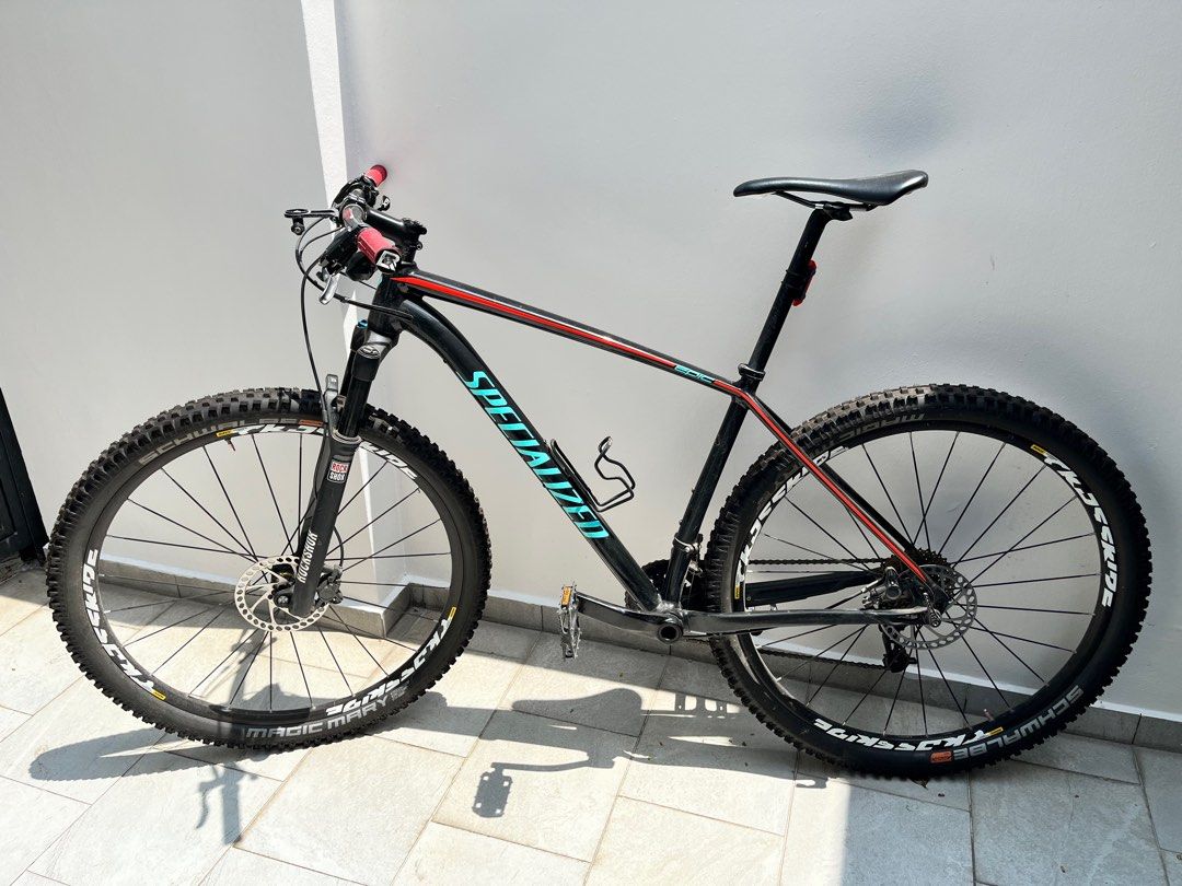 Specialized Epic Hardtail Mountain Bike Men s L size Sports Equipment Bicycles Parts Bicycles on Carousell