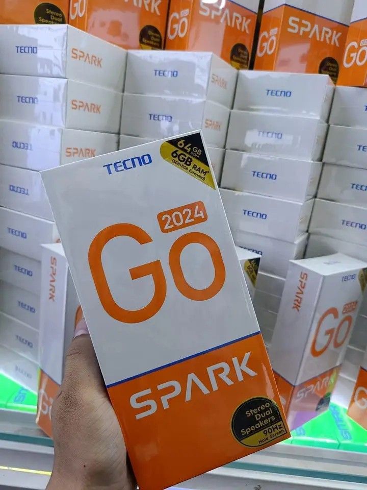 TECNO GO SPARK 2024 (Category: Android Others) located in Malabon City. Submitted by tinybutmightyyroh (Listing ID 1323872686, Image 2). Description: Tecno Go spark 2024 Original Selaed Brand New Ntc P 3800 Free shipping Nationwide !! 6GB Ram +64 Gb Rom *Specs* - 6.6" display - Dual 13 MP rear camera - 5 MP front camera - 6Gb RAM (3+3) / 64GB ROM - 5000 mAh battery (10W) *Type C* *Features* -Trendy squared shape unibody design - Face unlock & bac
