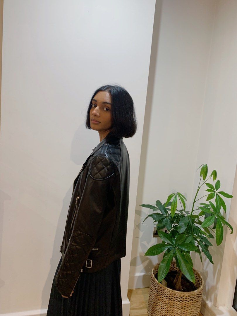 The kooples leather jacket sales