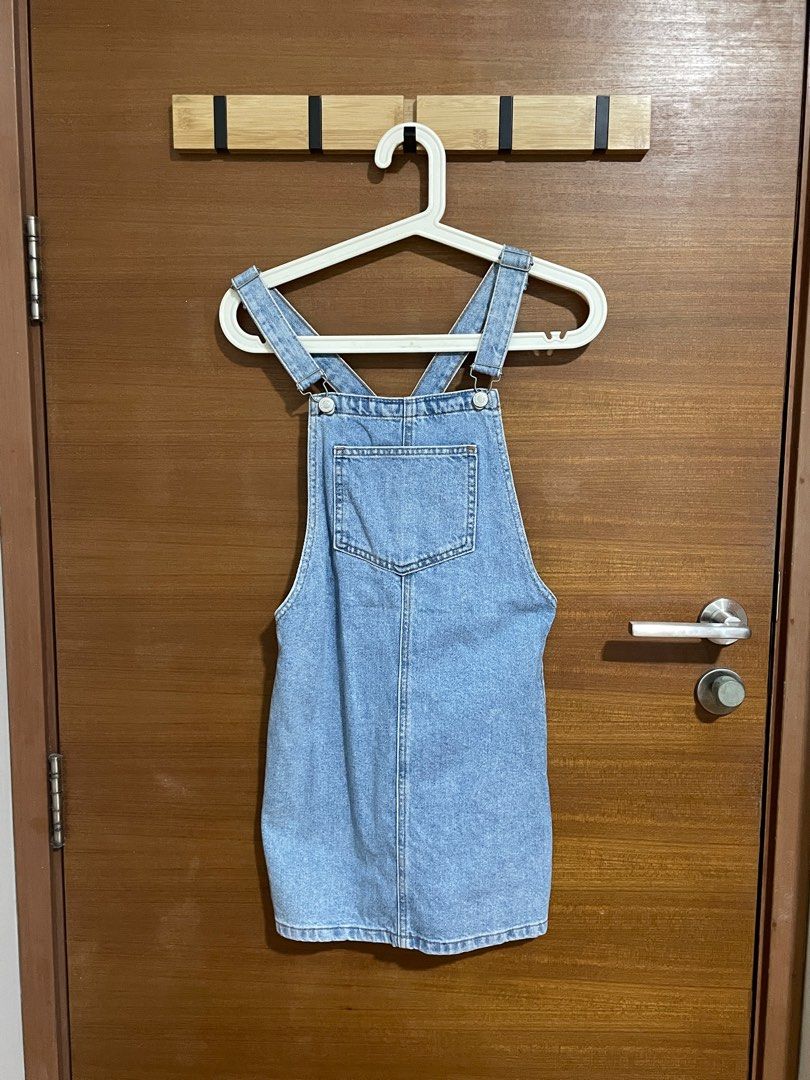 Topshop Moto Petite Overalls Dresz