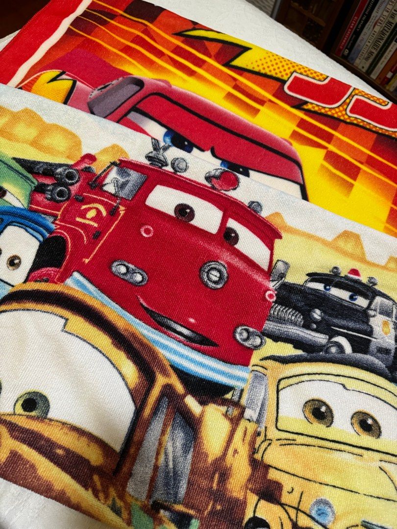Towels for Kids! (Category: Other Baby Bathing & Changing Needs) located in Batangas. Submitted by GDW98 (Listing ID 1323858680, Image 2). Description: Condition: Brand new Design: Cars Size: big (beach towel long) RFS: decluttering MOP: bank transfer, gcash.