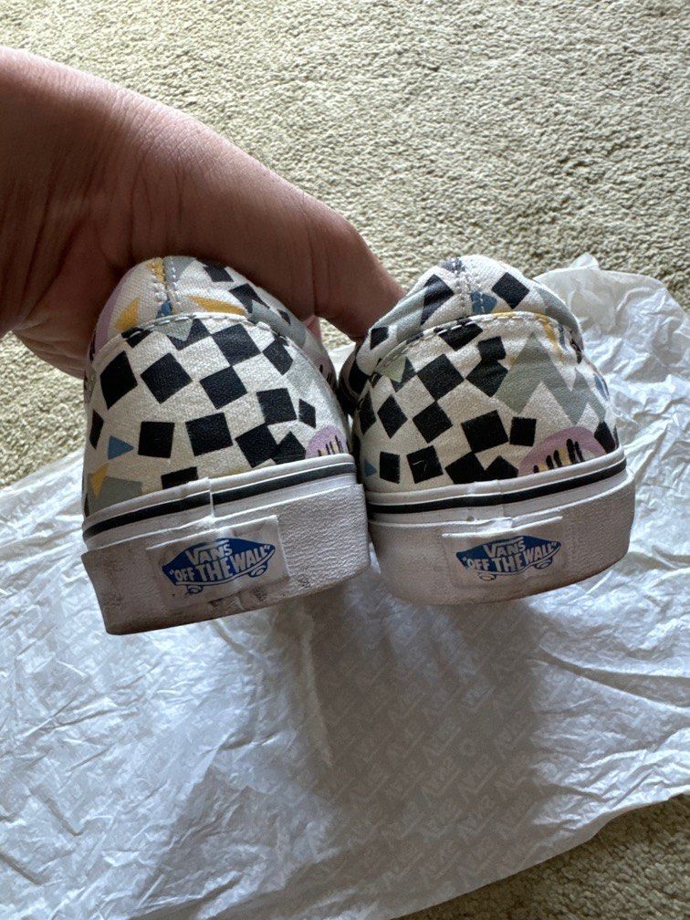 VANS Eley Kishimoto Slip ons Men s Fashion Footwear Casual shoes on Carousell