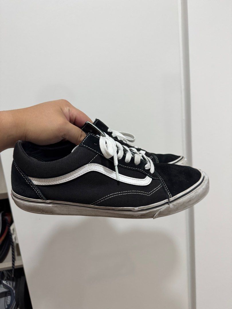 All black vans size 12 clearance