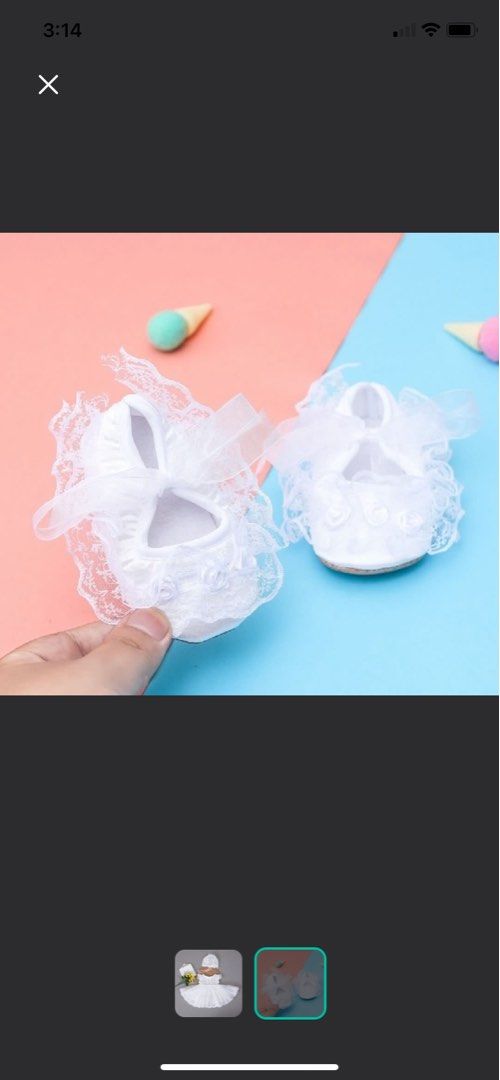 White dress for Christening (Category: Babies & Kids Fashion) located in Manila. Submitted by ligayaxx (Listing ID 1323891105, Image 2). Description: 18 months.