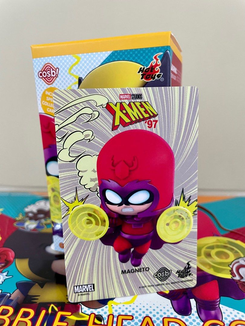 X-men 97 Magneto Cosbi Bobble Head (Category: Figurines & Statues) located in Makati City. Submitted by funkyfindsinc (Listing ID 1323866752, Image 2). Description: Open box Foil sealed .