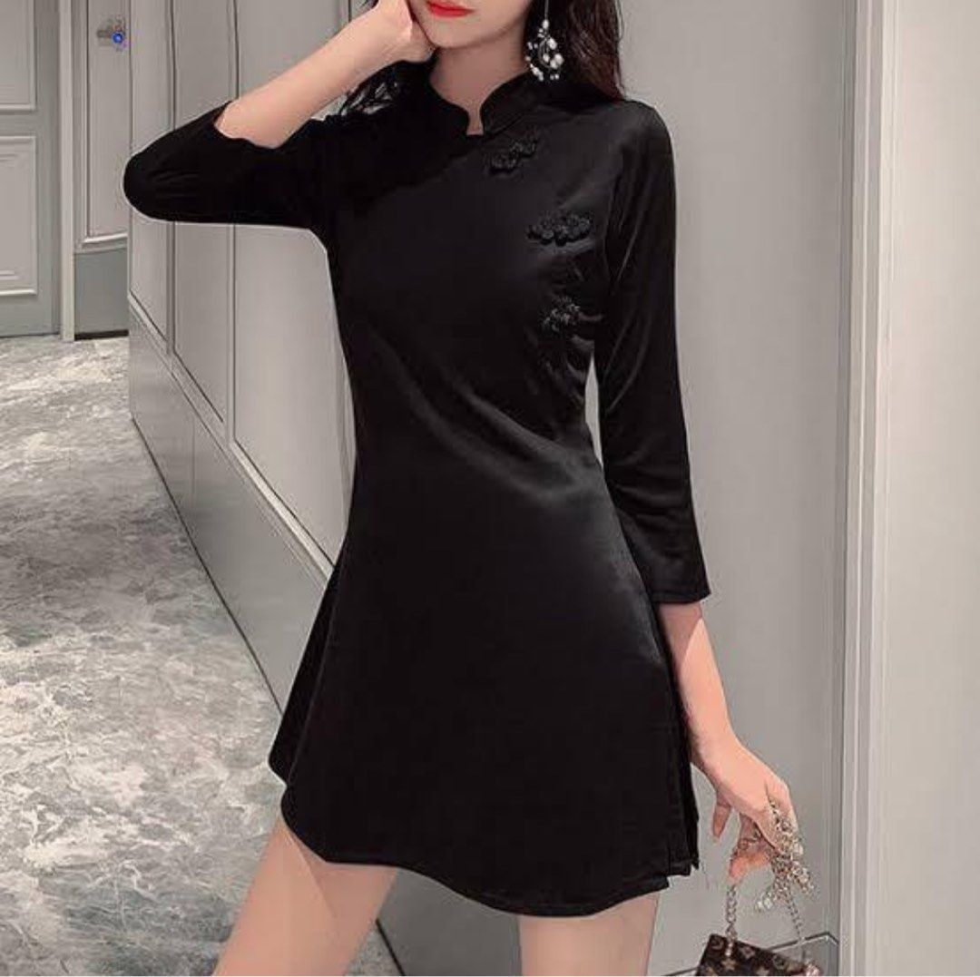 embroidered jacquard dress zara Miss Circle Women's Kadi Yellow Cotton Drop Waist Corset Mini Dress main image 1