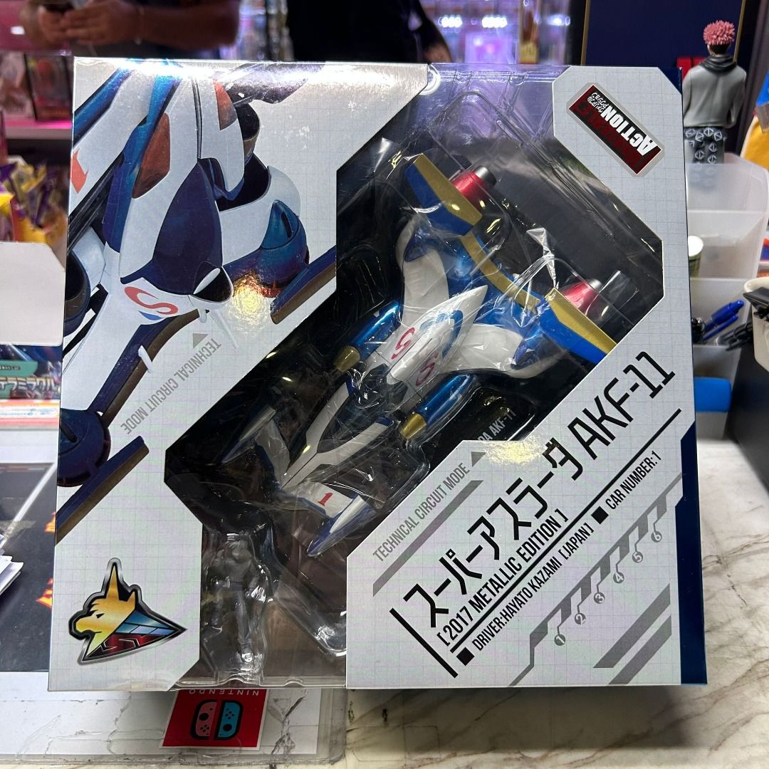 （旺角家樂坊9樓門市現貨）Megahouse Variable Action 新世紀GPX Cyber Formula 11 Super  Asurada AKF-11 [2017 Metallic Version]