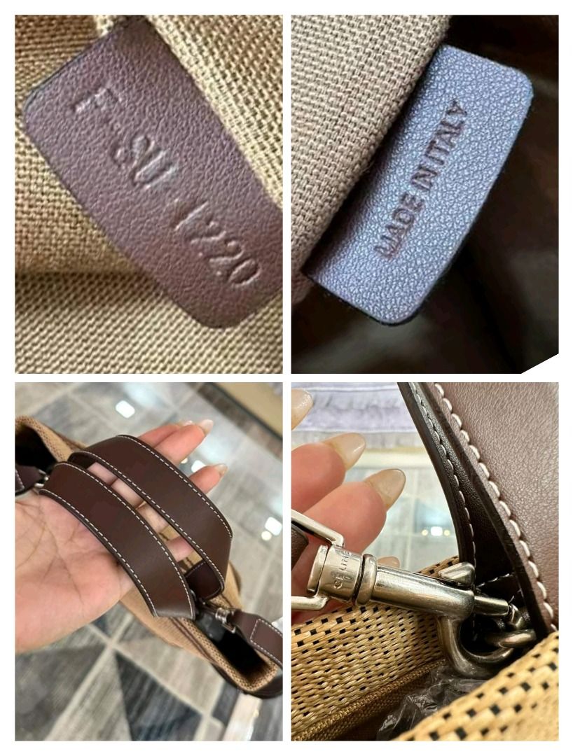 💋 Celine Raffia Cabas Shoulder Bag (Category: Luxury Bags & Wallets) located in Clarin. Submitted by myclosetph143 (Listing ID 1324023786, Image 3). Description: Celine Raffia Cabas Shoulder Bag From Japan Small size 14,980+ sf In very good condition 📍Not affiliated or associated with any brand posted. All brands, product names and logos are the property of their respective original brand.