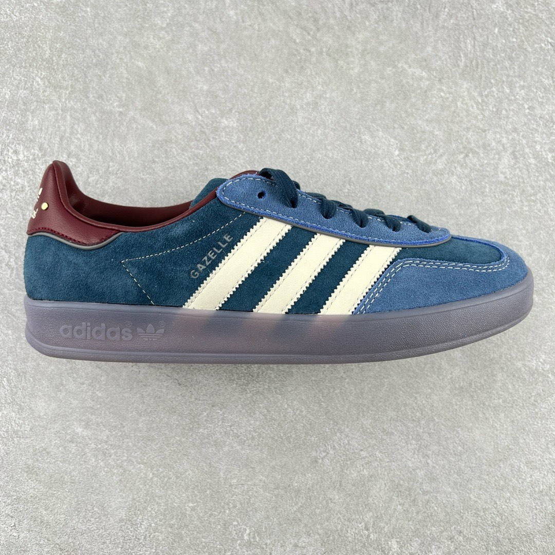 Adidas Gazelle Indoor - Crew Navy Burgundy, Men's Fashion, Footwear,  Sneakers on Carousell