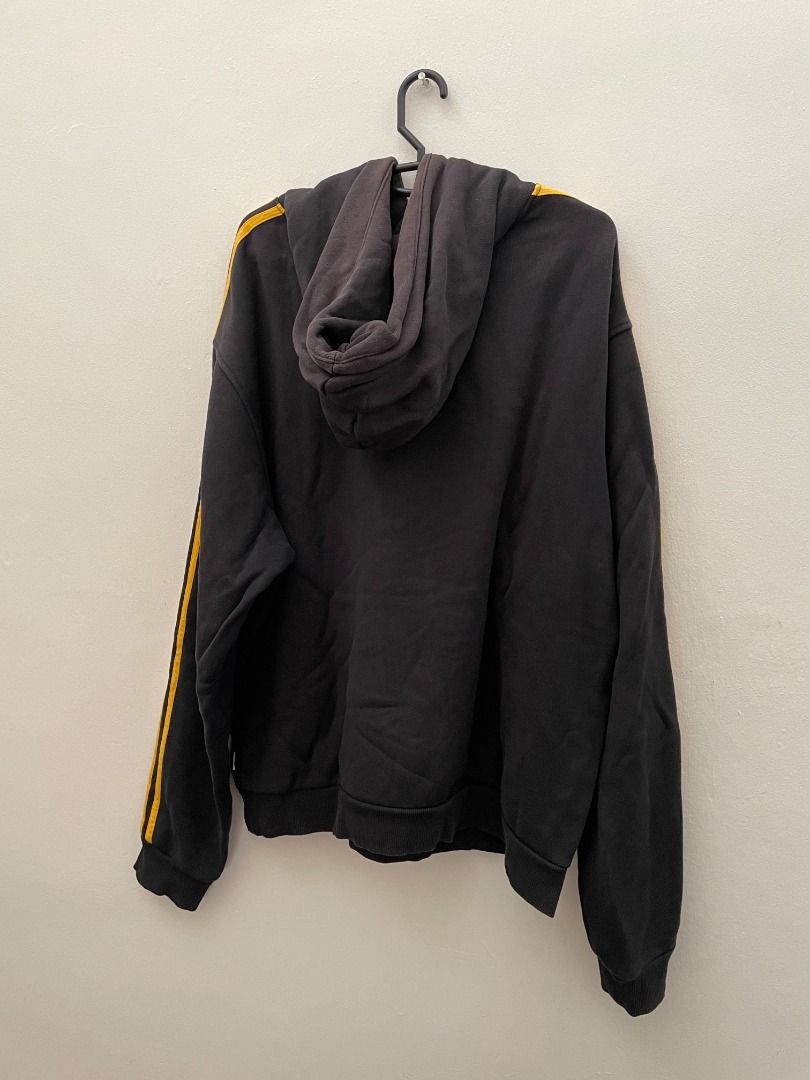 ADIDAS Mini Shmoo Hoodie in Black Yellow