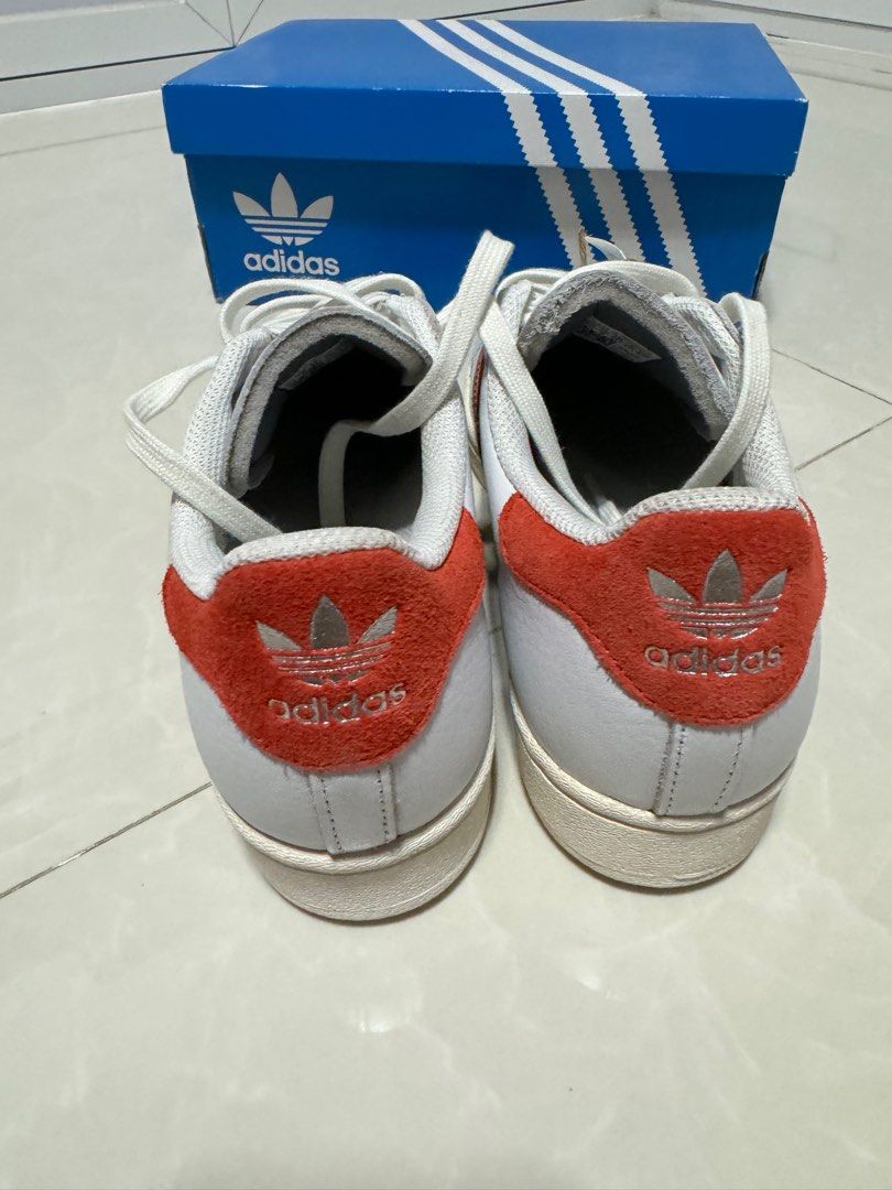 adidas gazelle silver green womens adidas Men's Originals Superstar Shoes Crystal White Red Clay / 9.5