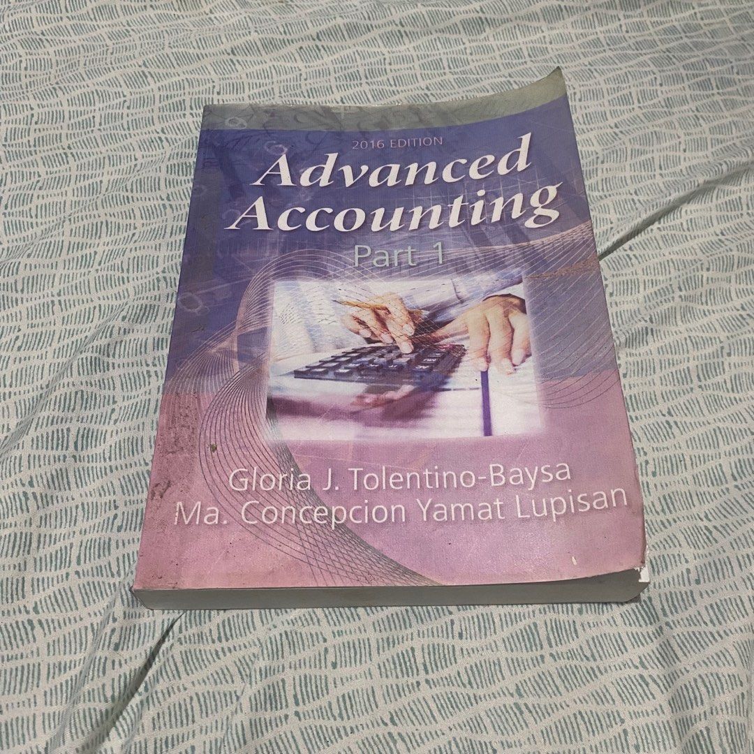 Advanced Accounting (Category: Textbooks) located in Manila. Submitted by declutters.wrdrb (Listing ID 1324164336, Image 1). Description: .