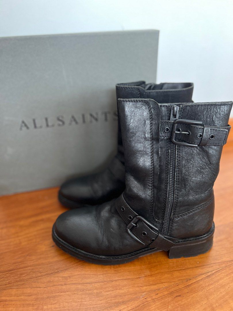 All saints military boots outlet