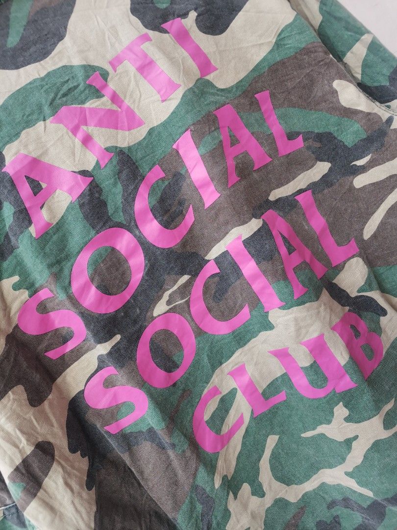 ASSC Anti Social Social Club Camo Jacket