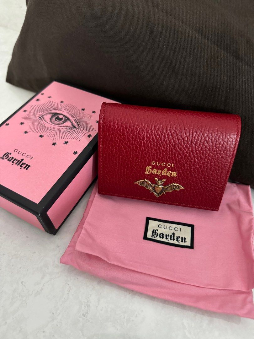 Butterfly Marmont Wallet Gucci Garden Leather Continental Wallet