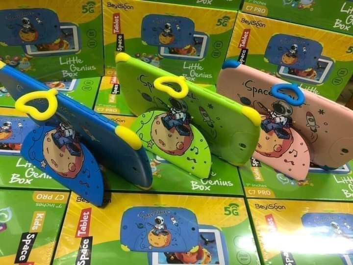 C7 pro mobile tablet for kids FREE SHIPPING (Category: Android) located in Malabon City. Submitted by tinybutmightyyroh (Listing ID 1324101995, Image 2). Description: C7 Pro Mobile Tablet for kids Brand NEW P 1850 Free shipping nationwide 8Gb Ram +256 Gb Rom ✔️Made for kids talaga built-in hard case na 😍 QUICK SPECS : •8Gb RAM | 256Gb ROM •7.0" HD screen •Android 12 Professional Software for kids •MTK6582 Quadcore Processor •Wifi and Bluetooth s