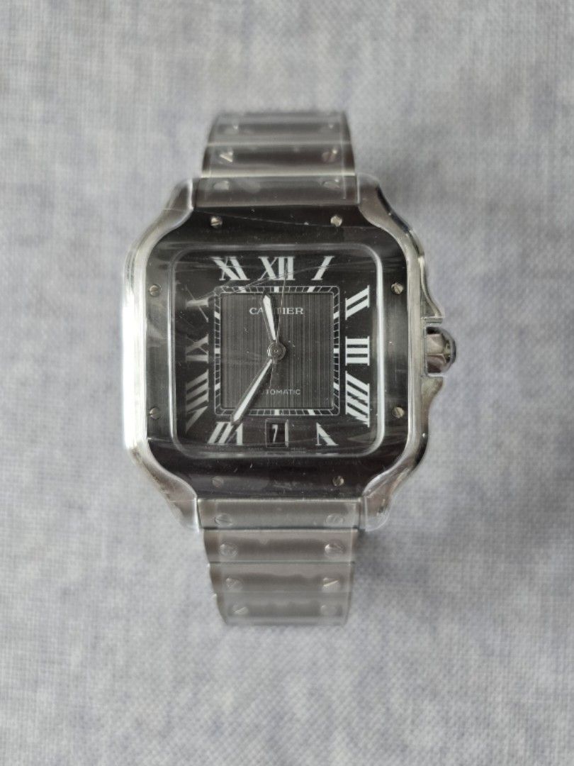 Cartier Santos 39mm Large (Category: Luxury Watches) located in Mandaluyong City. Submitted by 88nac (Listing ID 1324086377, Image 1). Description: 398k Negotiable Cartier Santos Wssa0037 Full set 2023 8 year warranty 40mm 9.8/10 condition PM for inquiries.