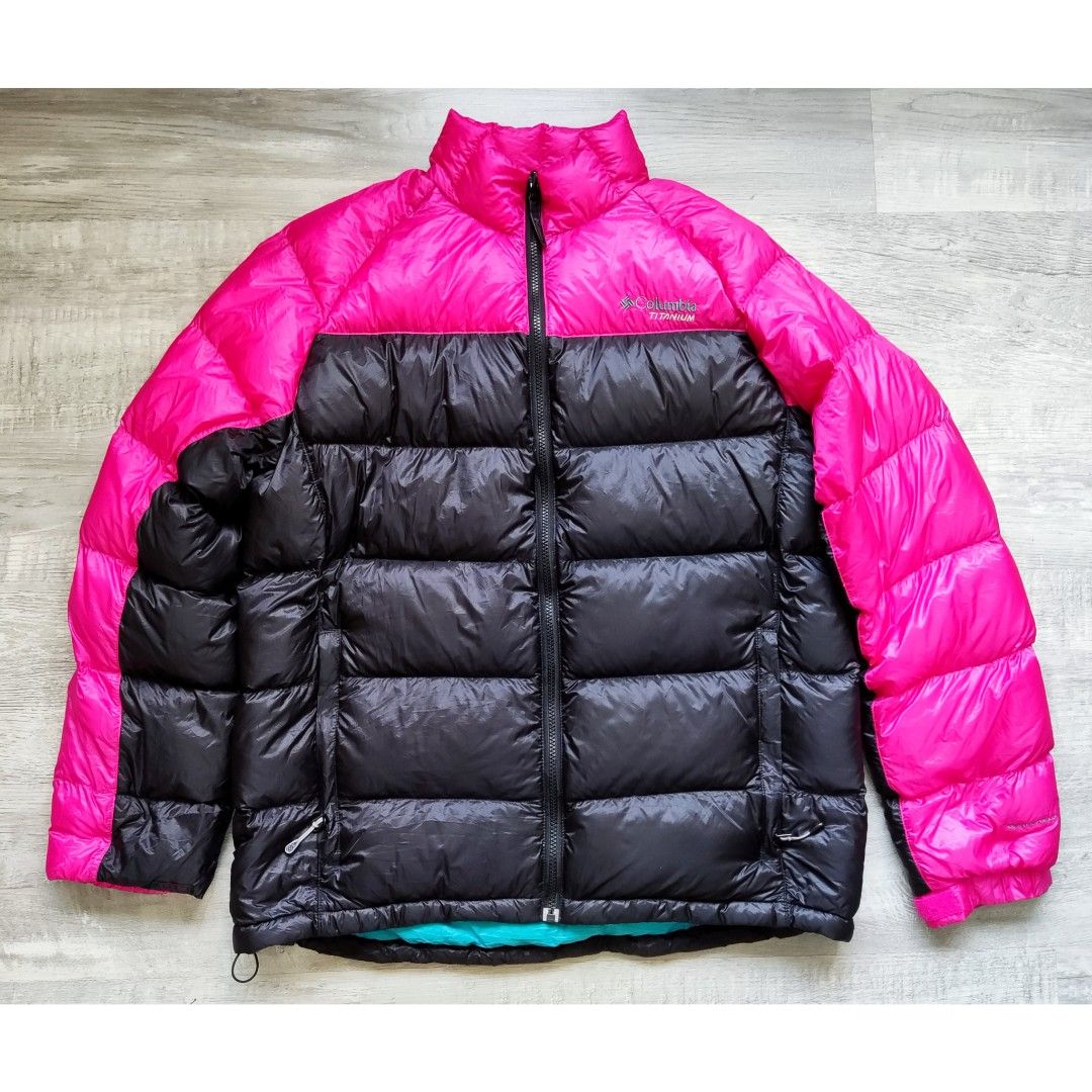 COLUMBIA Titanium Ultra Light Down Jacket Men s XL