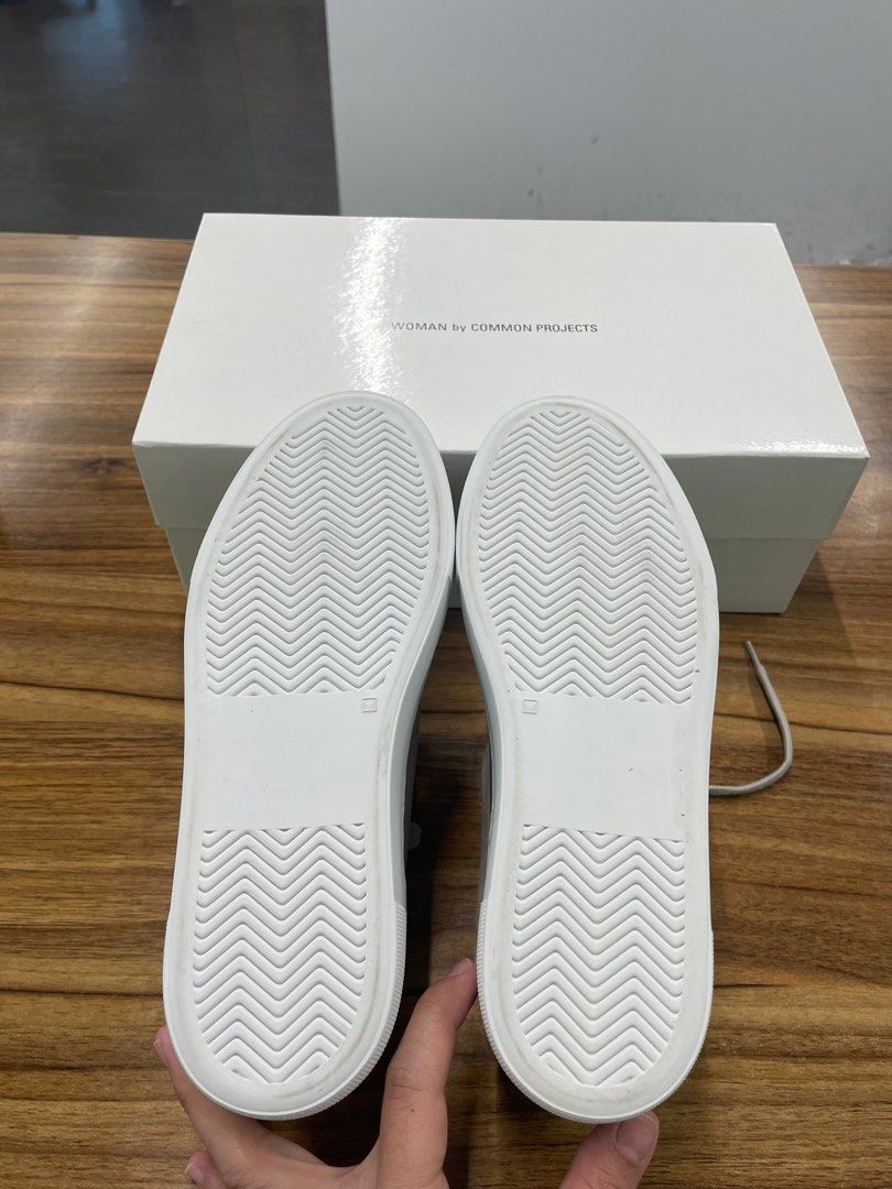 Common Projects Tournament Low Grey (Category: Sneakers) located in Paranaque City. Submitted by sysfar (Listing ID 1324017791, Image 3). Description: For Sale Common Projects Tournament Low Classing in Grey Leather RFS: too small 😭😭 SRP: 31,249 Selling for: 18k cash Never worn!!! Comes with extra laces Free delivery within BGC.