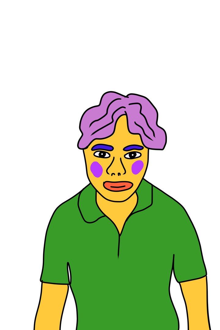 Custom Digital Illustration / ugly portrait / digital art / custom