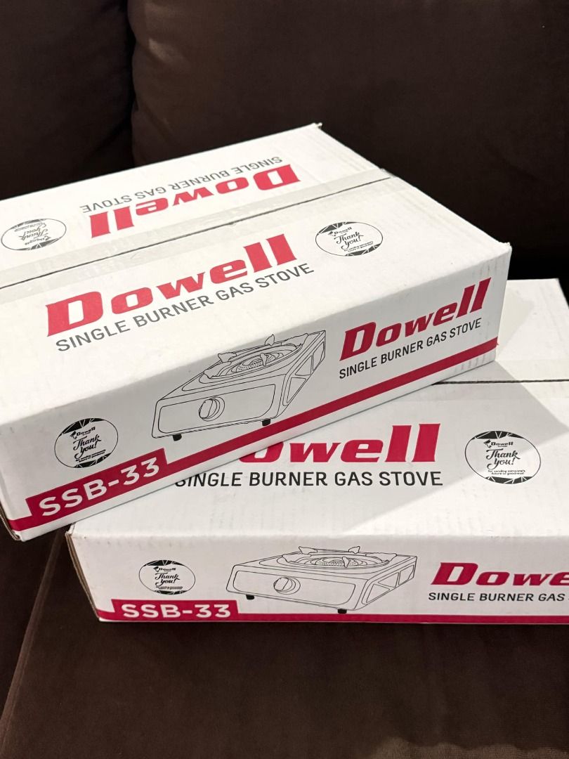 Dowell Single Burner Gas Stove Sealed (Category: Cookware & Accessories) located in Makati City. Submitted by jeffsquared (Listing ID 1324046033, Image 1). Description: Dowell Single Burner Gas Stove Brand New & Sealed Fixed price of P499 only (P200 cheaper) Store price: (P698) Last 1pc stock.