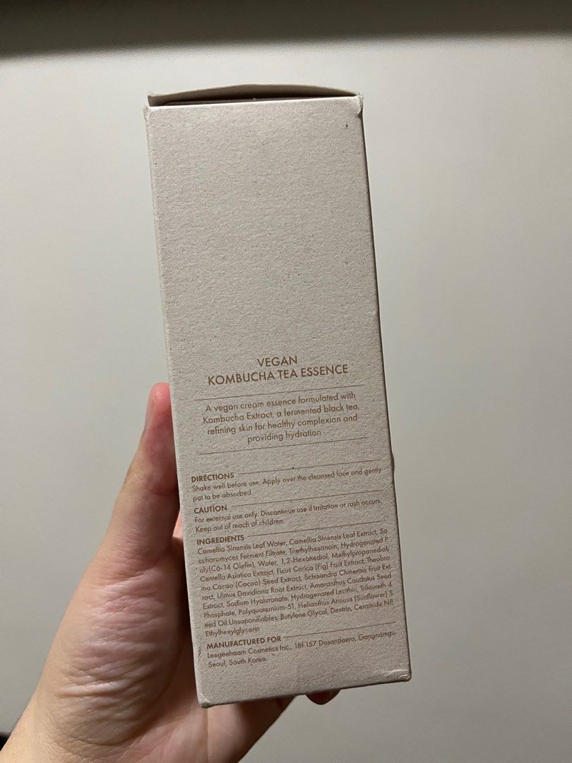Dr. Ceuracle - Vegan Kombucha Tea Essence 150ml (Category: Face Care) located in Quezon City. Submitted by kbr1234 (Listing ID 1324131225, Image 3). Description: Brand New and Authentic Exp: January 24, 2026.