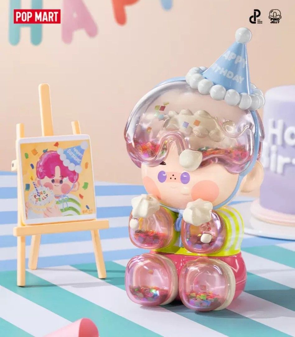 EXCLUSIVE! BRAND NEW! POPMART] POPMART PINO JELLY FOREVER BIRTHDAY 
