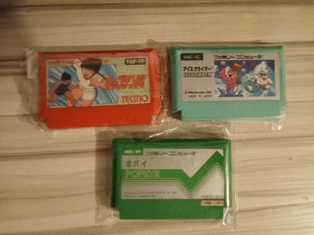 Family Computer Games Original (Check Description) (Category: Nintendo) located in Pasig City. Submitted by retrogamesonline7 (Listing ID 1324098026, Image 3). Description: For Sale Family Computer Games Original (Famicom) Working and tested Carts from Japan Japanese Game (Black Cartridge) - P200 (SOLD) Roller Ball - P200 Baseball - P250 Dragon Ball - P250 F1 Race - P250 (2pcs. Available) Golf - P250 Mighty Bomb Jack - P250 Super Chinese - P250 J