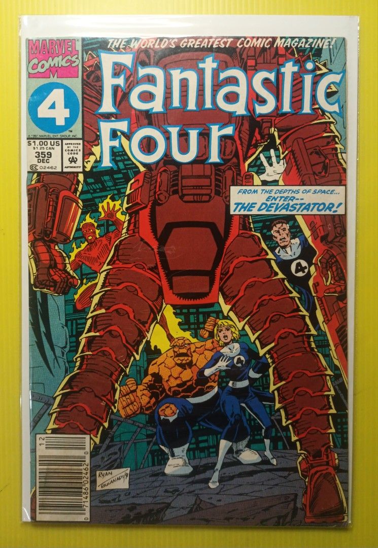 Fantastic Four Key Issues Part 2 (Category: Comics & Manga) located in Marikina City. Submitted by ferdzramos3691 (Listing ID 1324110446, Image 3). Description: Selling early Modern Age Fantastic Four Key Comic Books. Prices indicated per Issue; •Fantastic Four #347 - P 300.00 - SOLD "Big Trouble on Little Earth", written by Walt Simonson, Illustrated by Arthur Adams with Art Thibert as inker for Marvel Comics, Year 1990. Fine condition 🔑 Key Is