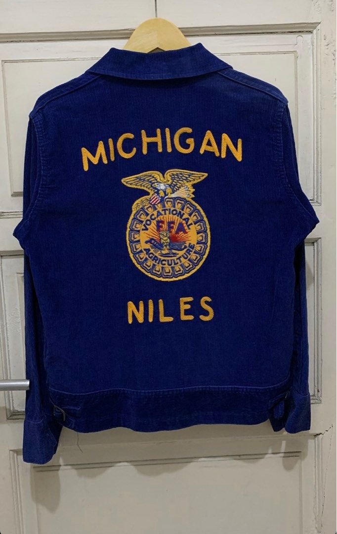 FFA Jacket Vintage Corduroy Jacket, Men's Fashion, Coats, Jackets