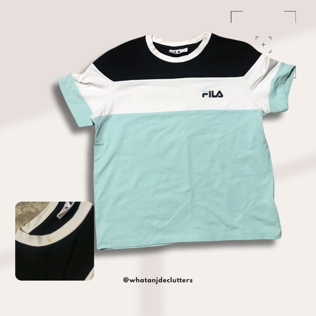 Fila tri color tee top